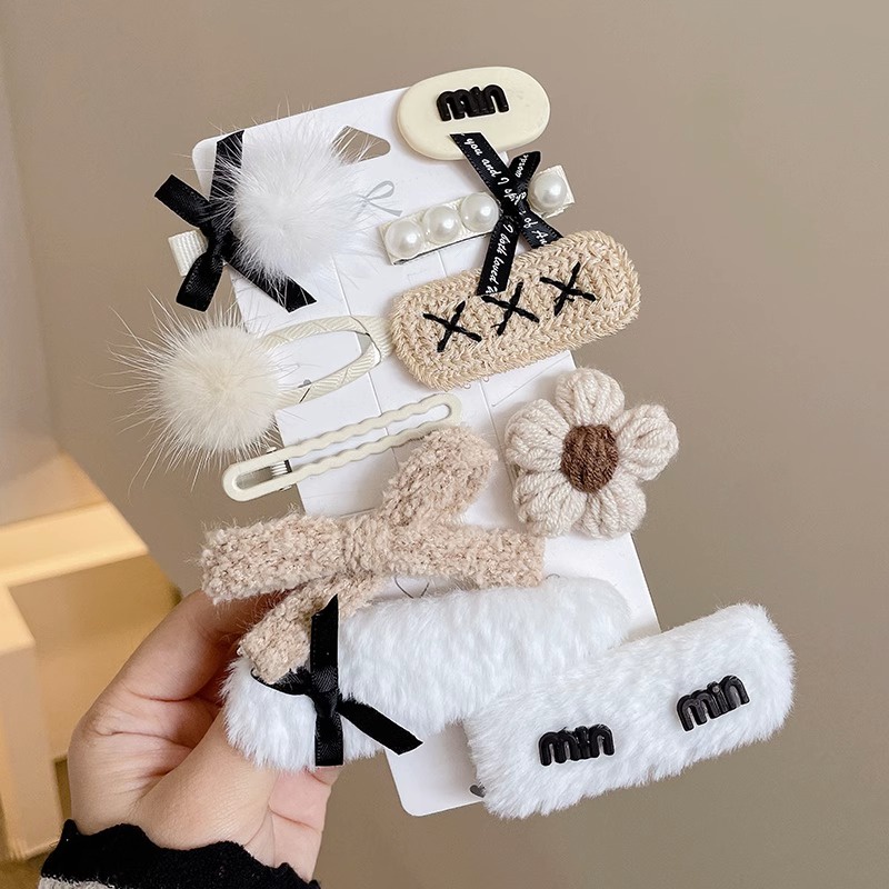 Set 14 Kẹp Tóc Nhiều Màu Sắc Dễ Thương Cho Bé Gái