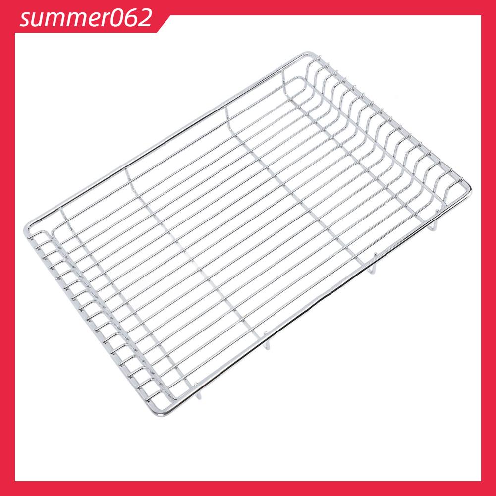 Thoát Nước Khay Lưới Cho IGT Bàn Inox Bát Đĩa Phơi Bồn Rửa Rổ Gia Đình Cắm Trại Ngoài Trời