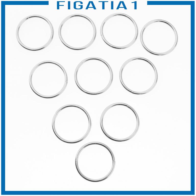 Set 10 Vòng macrame 1.4 inch Kèm Vỏ Bọc Bằng Vải / Dây Ruy Băng / Ren / Chuông / Rèm Cửa