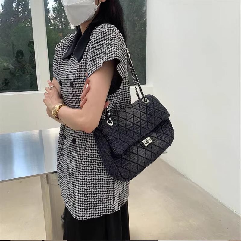 Túi xách nữ chất liệu vải denim phong cách mới mã T79