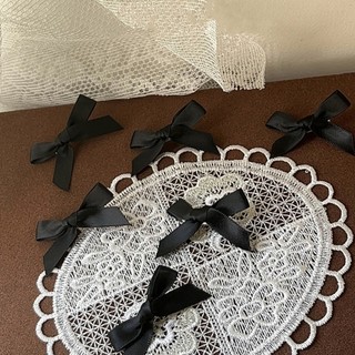 Vintage Small Ribbon Bowknot Hair Clip For Womens Girls Wedding Ribbon Hairpins