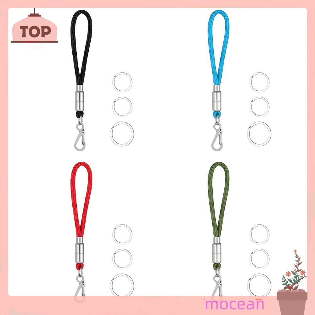 Móc Khóa Dây Dù Chống Thất Lạc Ngoài Trời Có Vòng Khóa parachute