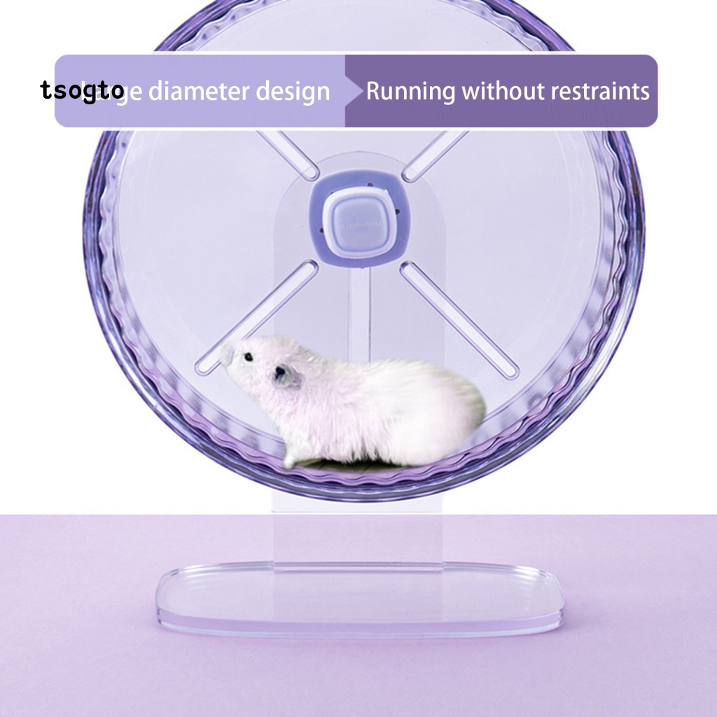 Bộ Đồ Chơi Vòng Bi Đôi Cho Chuột hamster Chạy Bộ