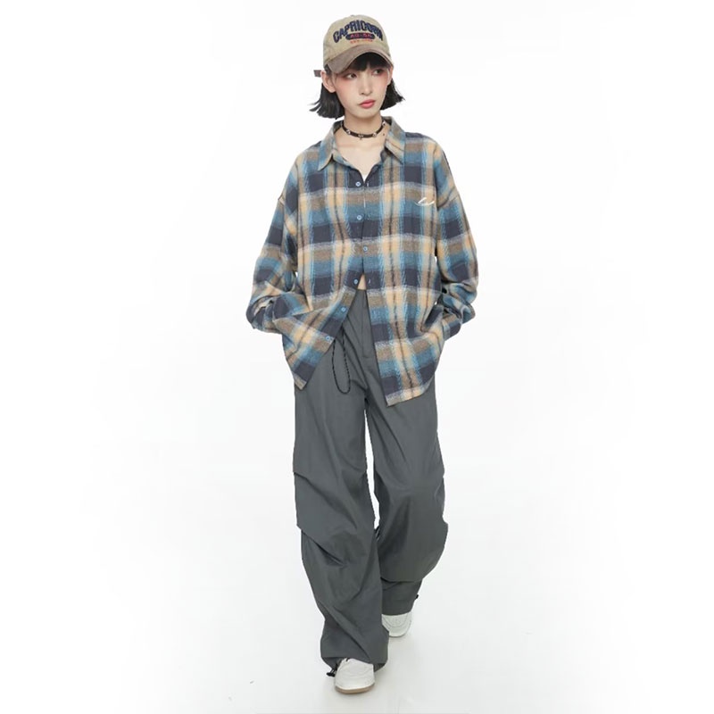 Áo Sơ Mi Nam Dài Tay Sọc Ca Rô Mới