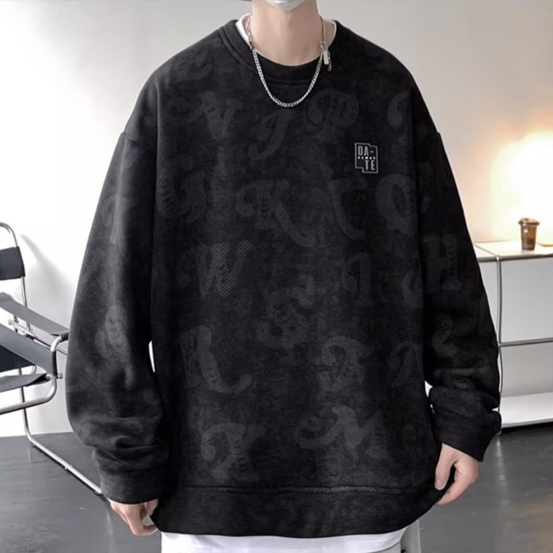 Áo nam Dài Tay plus size m-8xl