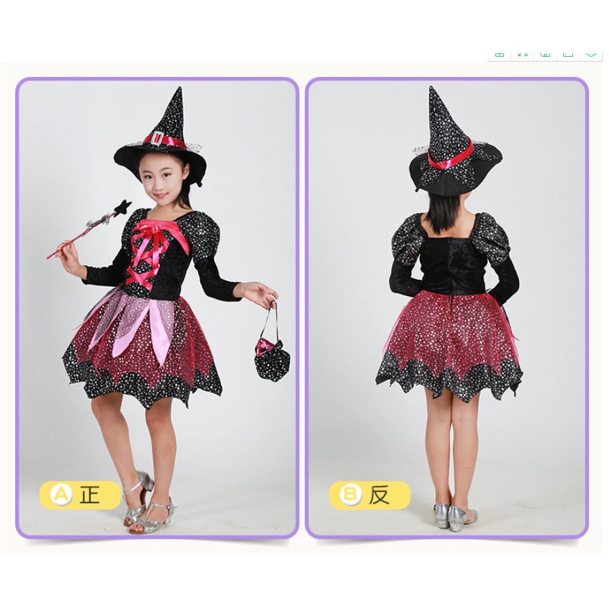 Bộ Đồ Hóa Trang Phù Thủy Hóa Trang halloween Cho Bé Trai / Bé Gái