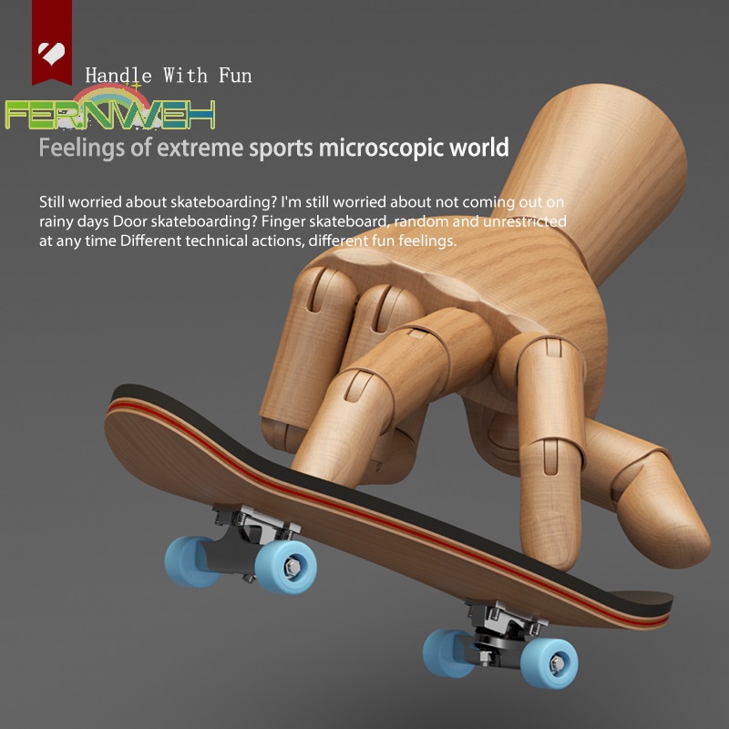 Bộ Ván Trượt Ngón Tay Đồ Chơi Chuyên Nghiệp