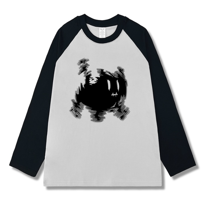 Áo Thun Tay Dài 100% cotton In Họa Tiết Thời Trang Hàn Quốc Cho Nữ