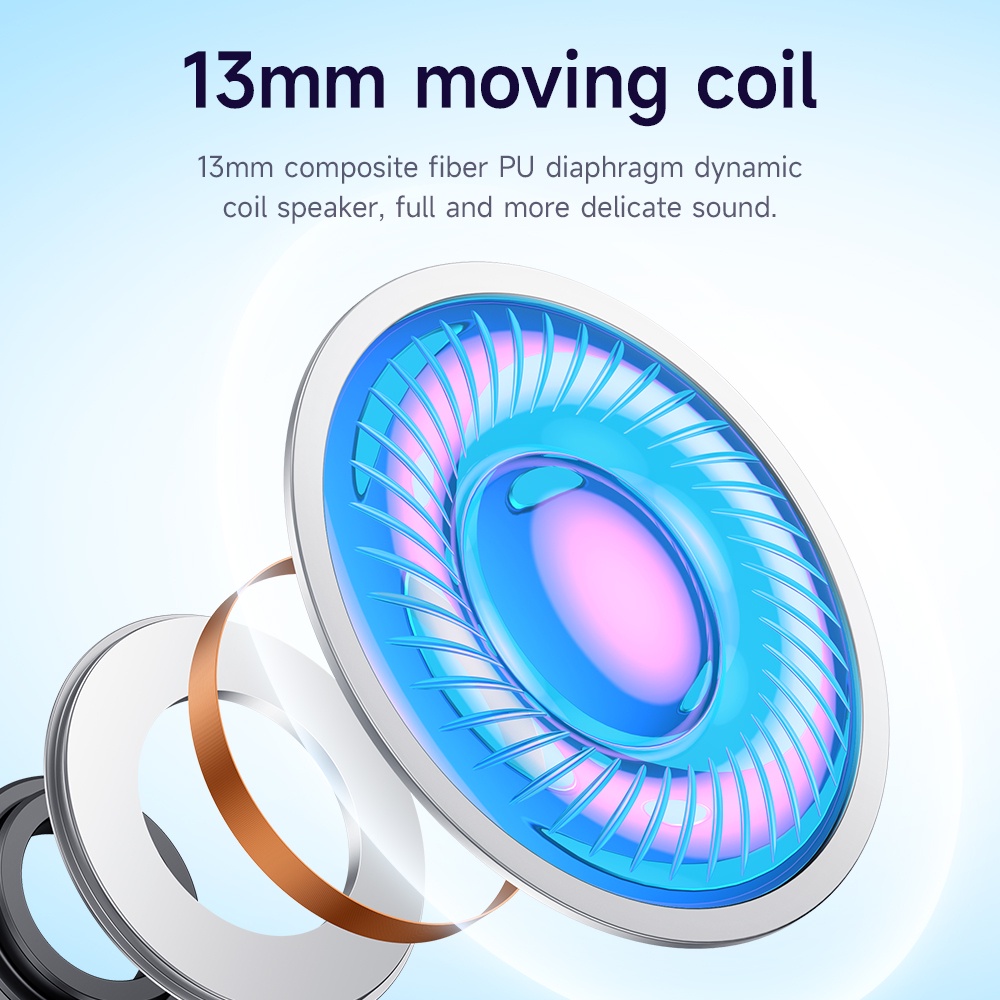 Tai nghe Bluetooth V5.3 Hoco EQ2 Nghe Nhạc 7h chính hãng