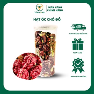 Nhân óc chó đỏ TÔM VÀNG, hạt óc chó tách vỏ Chile, hạt ngũ cốc dinh dưỡng cho bà bầu, ăn kiêng, giảm cân - hũ 400g