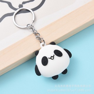 Móc khóa gấu trúc béo cute