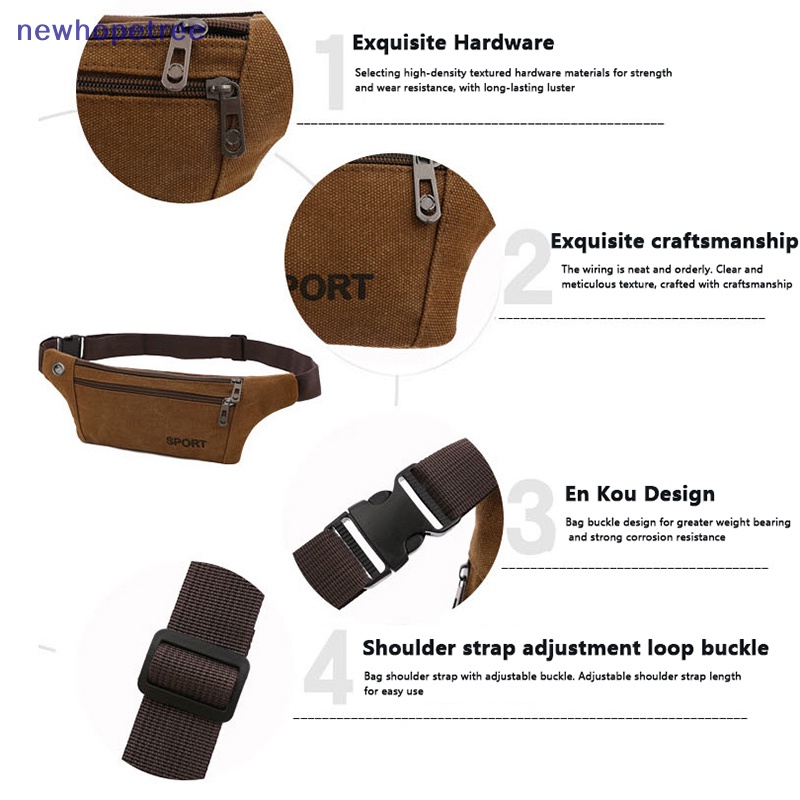 Ntvn Túi Đeo Chéo Vai Hình Quả Chuối Chống Thấm Nước Dành Cho Nam Giới