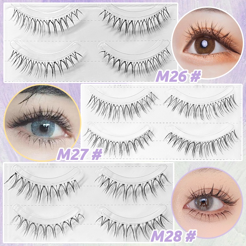 Bộ 5 Cặp Lông Mi Giả 3D Dài Và Dày Tự Nhiên