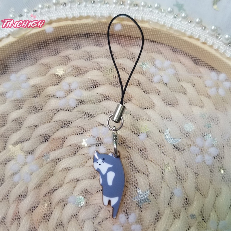 Dây Đeo Điện Thoại Hình Mèo Thông Dụng Cho iphone samsung huawei xiaomi