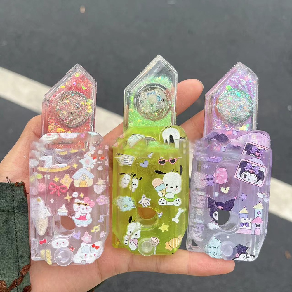 Dao Gấp 3d Hình Gấu Dâu Tây / sanrio Có Thể Gập Lại Cho Trẻ Em