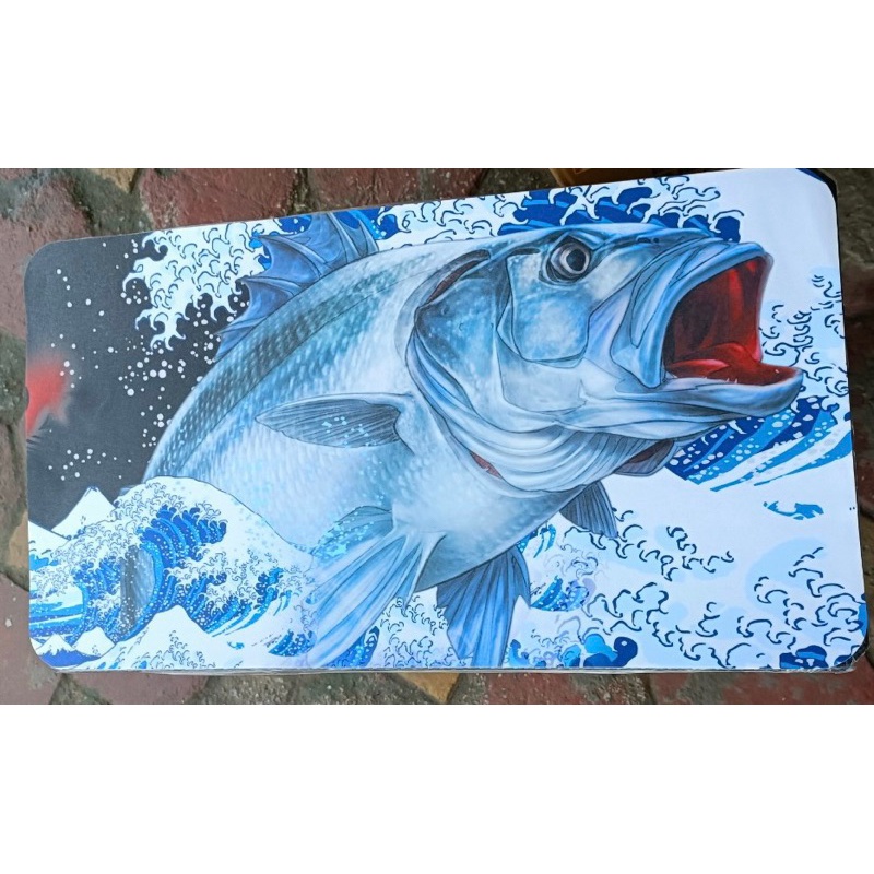 Miếng dán Decal 3D  dùng để dán nắp thùng câu cá   AnhNam-Fishing