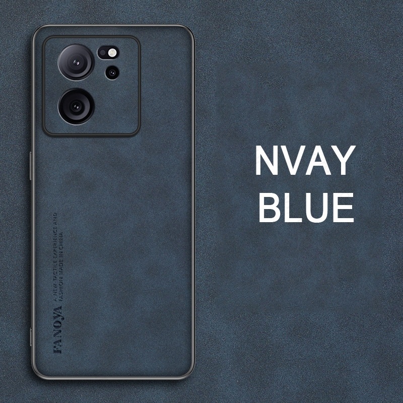 XIAOMI Sang Trọng Ốp Điện Thoại Da Cừu + Silicon Mềm Và Nhám Cho xiaomi13 13t 13 pro lite ultra 13lite 13tpro 13ultra 13pro 5g