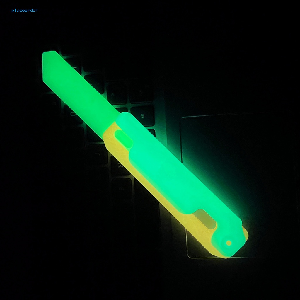 Đồ Chơi Cắt Ngón Tay Bằng Nhựa In 3d Phát Sáng Trong Bóng Tối mini Cho Thanh Thiếu Niên