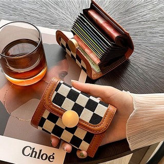 Ví đựng thẻ siêu mỏng sức chứa lớn thời trang cao cấp cho nữ