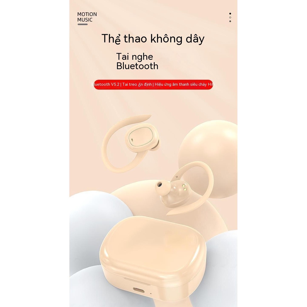 Tai Nghe Nhét Tai Tai Nghe Bluetooth Không Dây Giá Trị Cao,Thể Thao Không Đau Cho Bé Trai Và Bé Gái Nghe Bài Hát Thời
