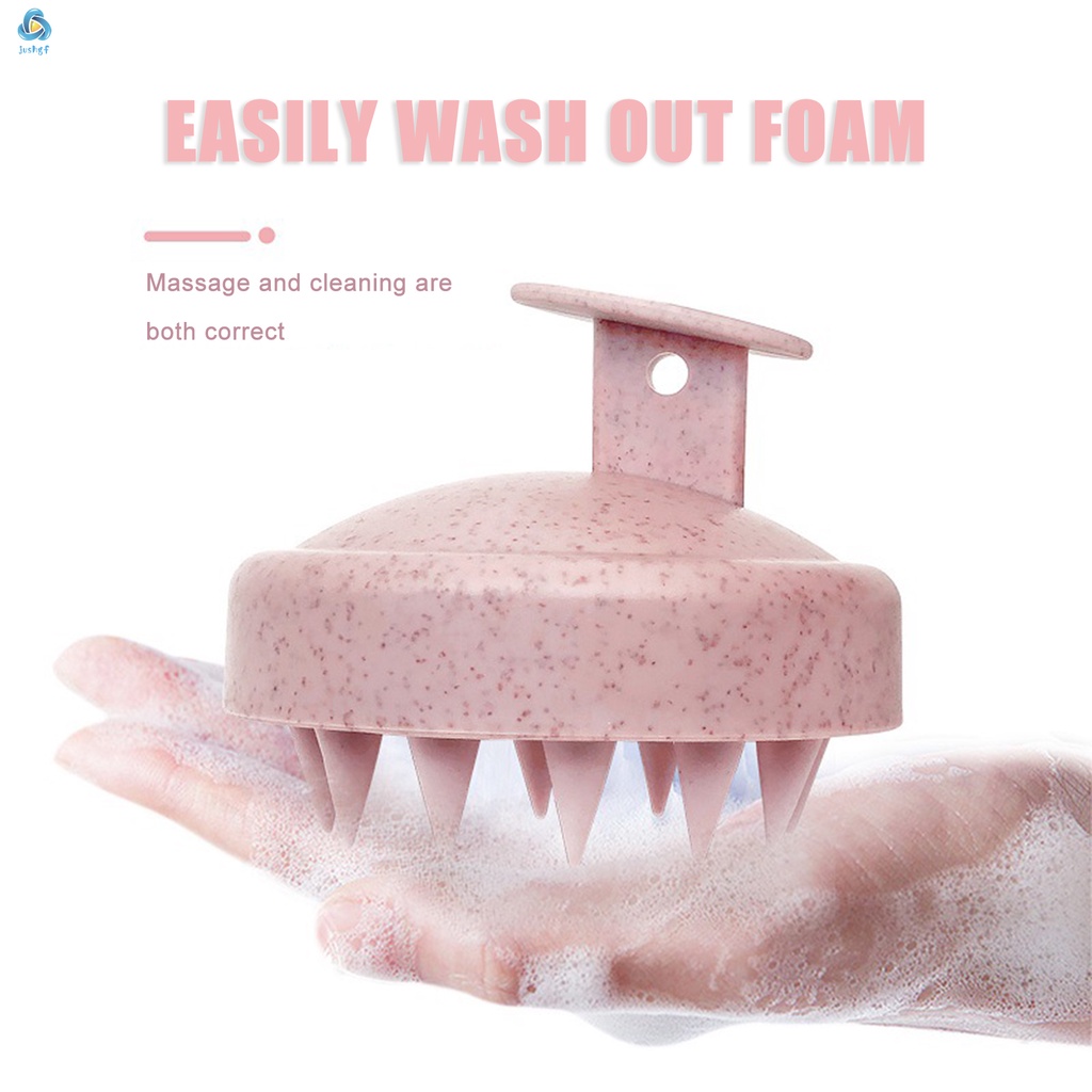 Lược Gội Đầu Mát Xa Da Đầu Giúp Thư Giãn Giảm Căng Thẳng Tuần Hoàn Máu