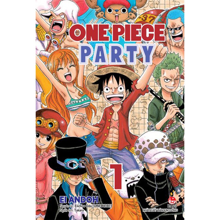 Sách One Piece Party  - Kim Đồng - Bản Quyền