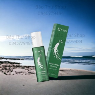 Sữa Rửa Mặt MQ SKIN Chiết Xuất Nhân Sâm Làm Sạch Sâu, Ngừa Mụn 150ml Mẫu Mới Chính Hãng