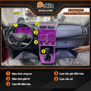 Bộ dán nội thất Hyundai Kona PPF chống xước tốt