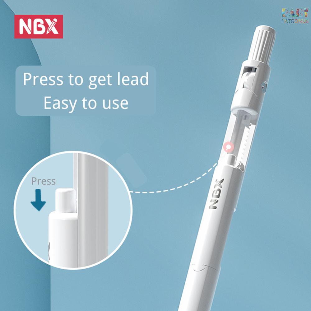 Compa Chuyên Nghiệp  nbx Với Bút Chì Cơ Khí Hình Học Với Công Cụ Vẽ Toán Học 0.7mm Chì & 6 Cục Tẩy Và Thước Kẻ Cho Giáo Viên / Nhà Thiết Kế Cho Học Sinh #