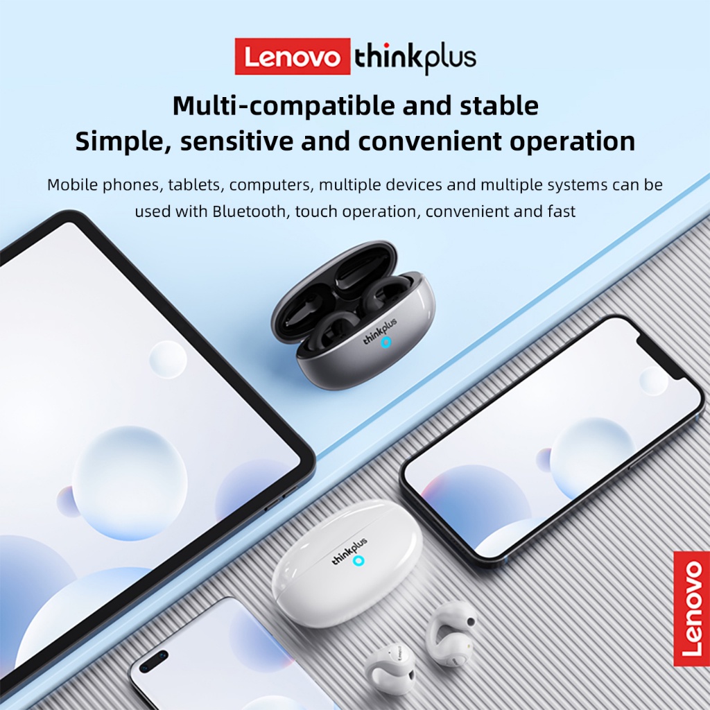 Tai Nghe Thể Thao Không Dây bluetooth 5.3 hd Điều Khiển Bằng Giọng Nói lenovo xt83 ii tws 2023