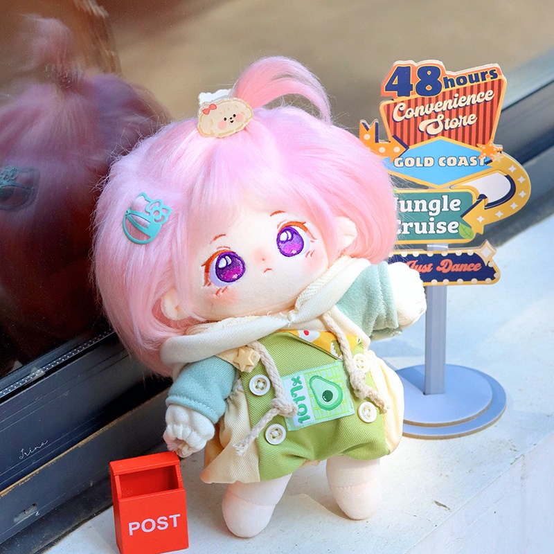 Bộ Đồ Gồm Áo sweater cotton + Quần Dài 20cm Thời Trang Dành Cho Búp Bê