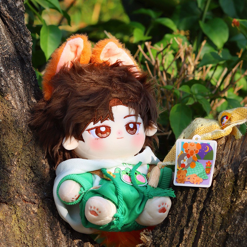 Mới Bộ Quần Yếm Dài 20cm Bằng cotton Thời Trang Cho Búp Bê