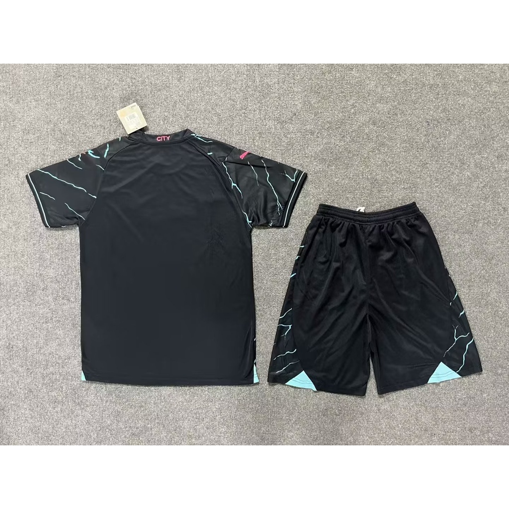 Bộ Quần Áo Thể Thao Bóng Đá Ngắn Tay Đội manchester city 2 2324