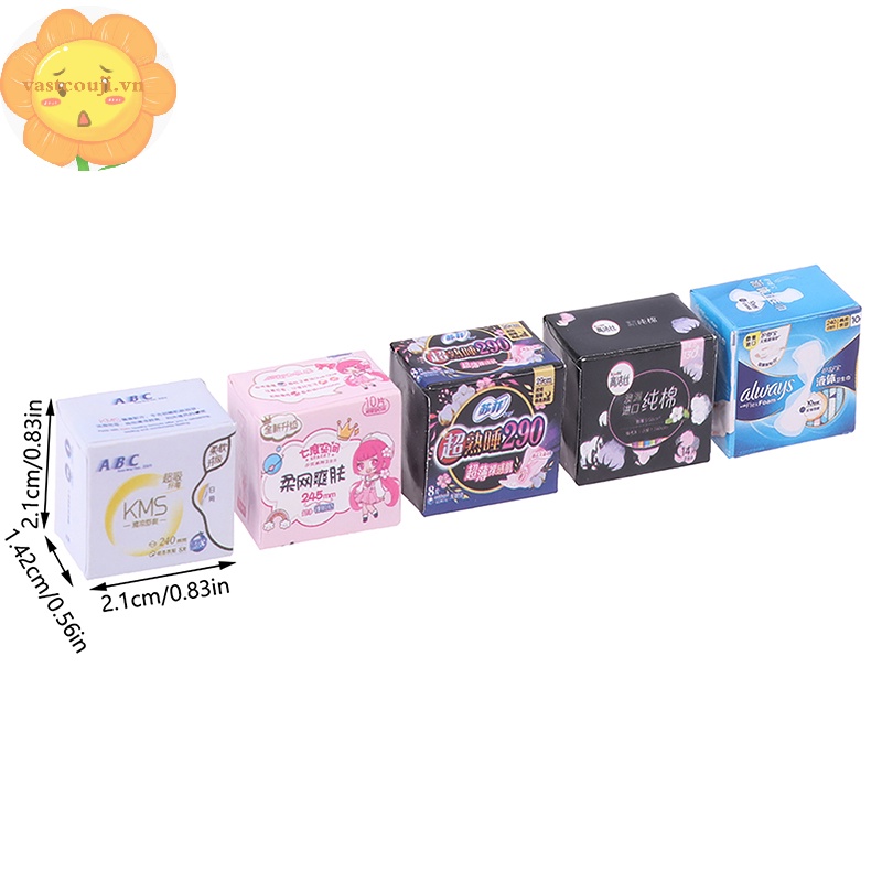 Bộ 5 Món Đồ Chơi Búp Bê Vệ Sinh mini Cho Bé