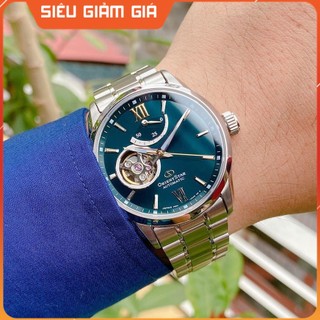 Đồng hồ Nam Orient Star Semi Skeleton Nam RE, dây kim loại, kính shapphire - Máy cơ tự động Chính Hãng
