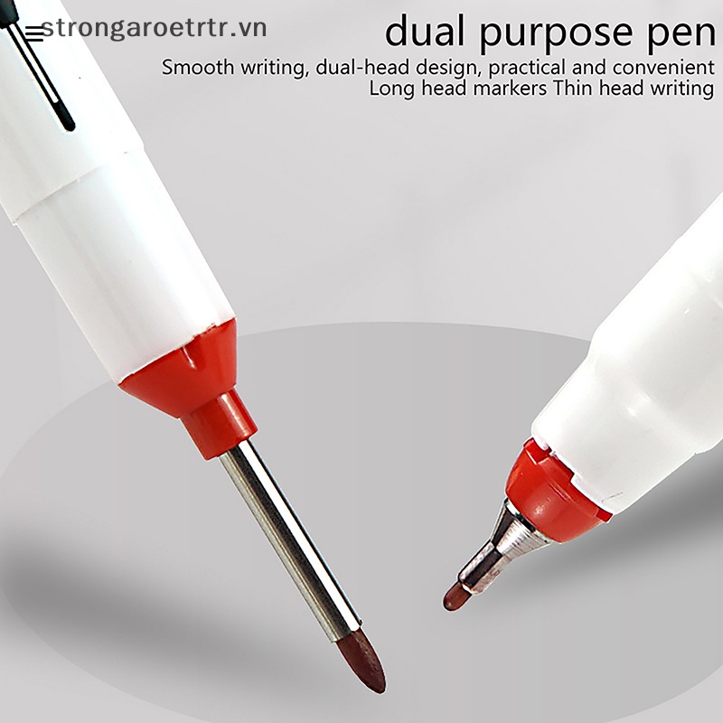 Bút Đánh Dấu Lỗ Sâu Mực Dài 20mm Màu Đỏ / Đen / Xanh Dương Sáng Tạo Đa Năng Trang Trí Nhà Tắm