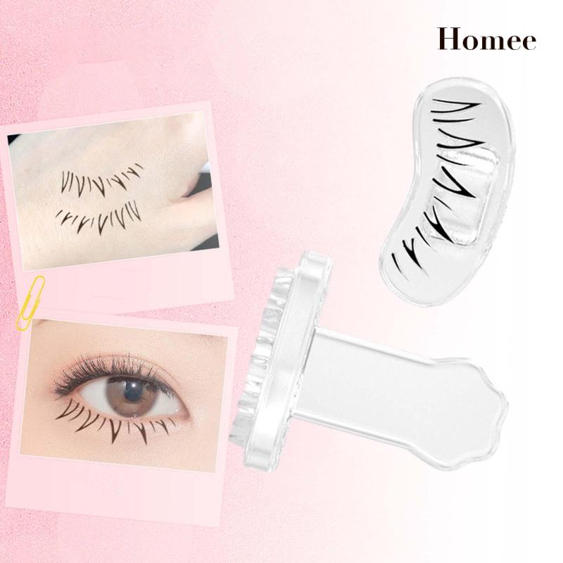 Set 2 Con Dấu In Lông Mi Dưới Dùng Trong Nhà Và Ngoài Trời