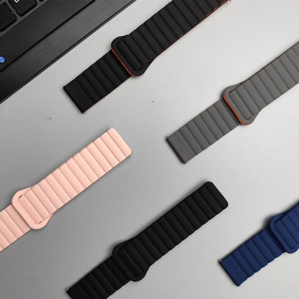 Dây Đeo Silicon Từ Tính Mềm Cho Đồng Hồ huawei gt 4 41mm 46mm gt 4 41mm 46mm