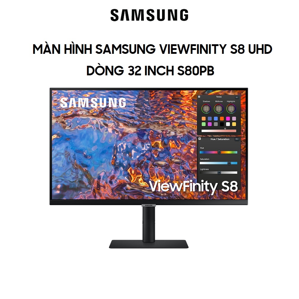 Màn hình Samsung ViewFinity S8 32inch LS32B800PXEXXV 4K UHD – Hàng Chính Hãng