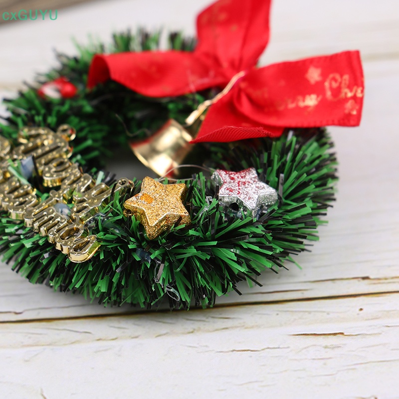 1 Vòng Hoa Giáng Sinh 1: 12 1: 6 Trang Trí Nhà Búp Bê prta