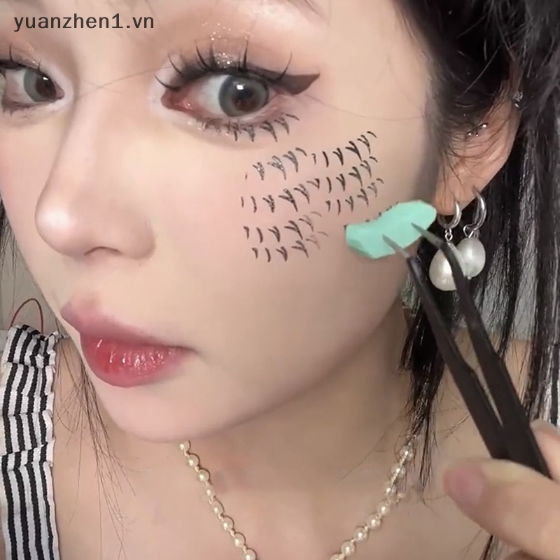 Cặp Con Dấu Silicon In Hình Lông Mi Giả Trái Và Phải Thương Hiệu Zheng vn