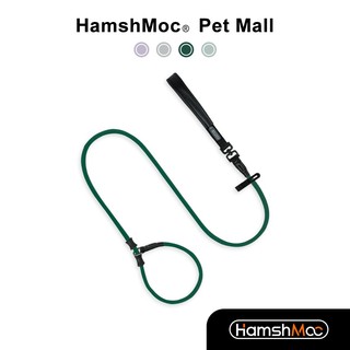  HamshMoc Dây xích chó hạng nặng Dây xích thú cưng hình chữ P Tích hợp mạnh mẽ Cổ chó và dây dẫn có tay cầm thoải mái cho chó 