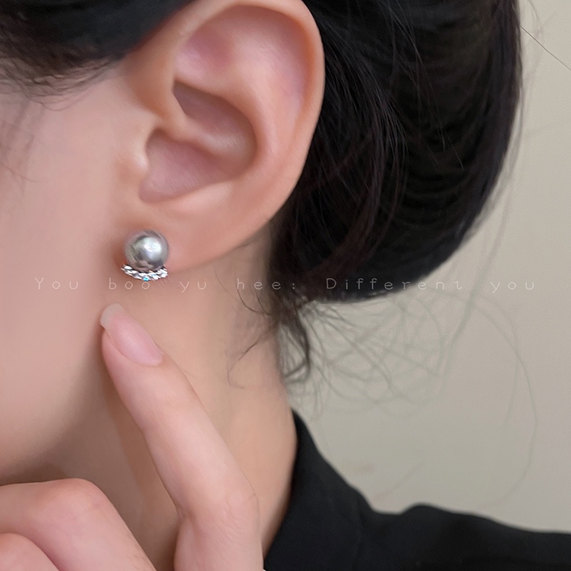 Bông Tai Đính Ngọc Trai Sang Trọng Cho Nữ