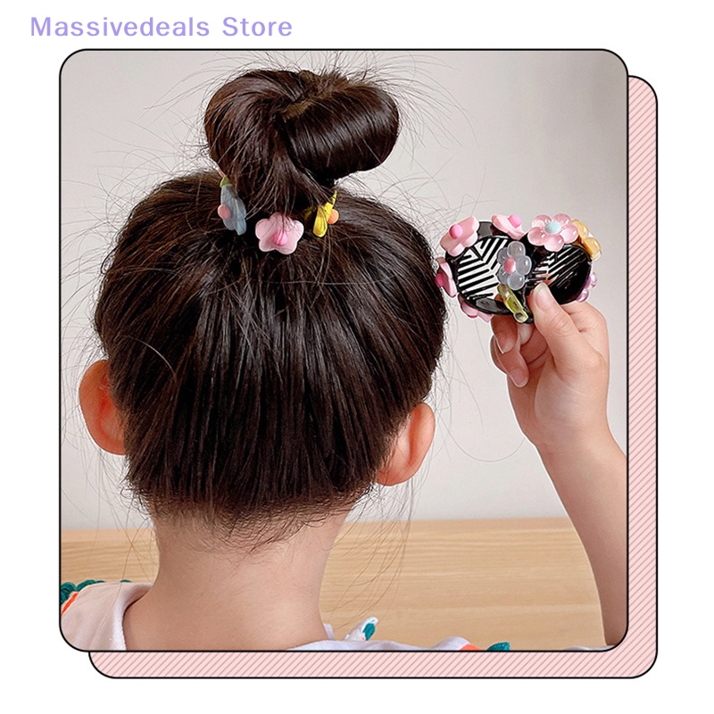 Kẹp Tóc Cỡ Lớn Hình Hoa Hoạt Hình Dễ Thương Cho Nữ Mới
