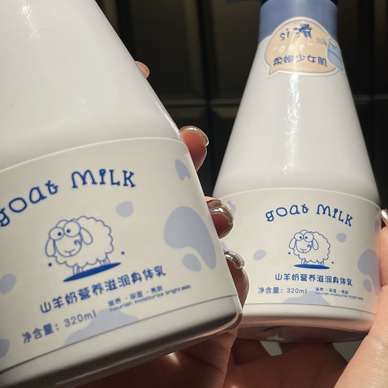 Sữa Dê Dưỡng Ẩm Làm Sáng Da Không Bóng Nhờn