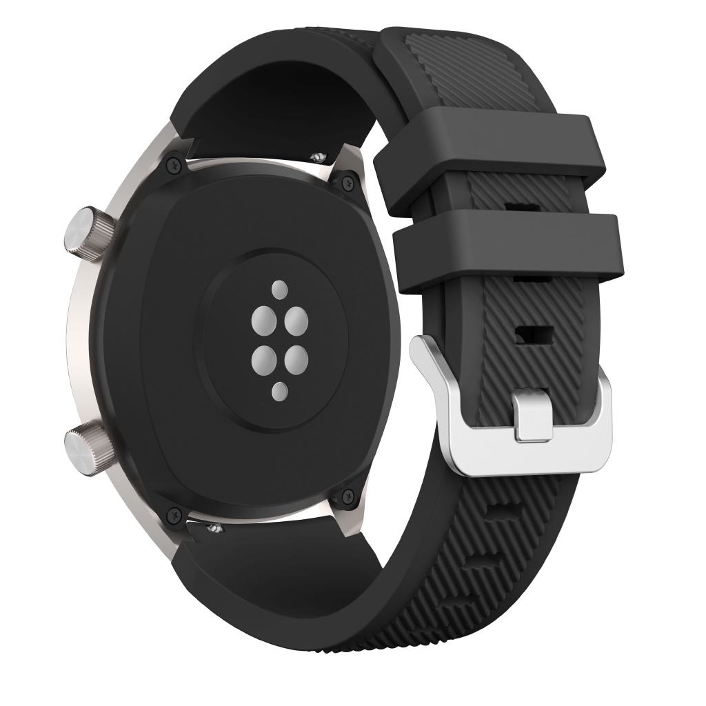 Dây Đeo Đồng Hồ Bằng Silicon 22mm Cho Samsung Galaxy Watch 3 45mm / Huawei Watch Gt 2