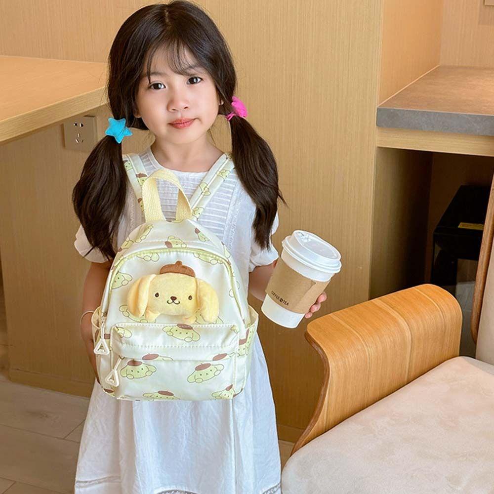 Shanhai Ba Lô Đi Học Hình Gấu Bông kuromi melody Dễ Thương Cho Bé