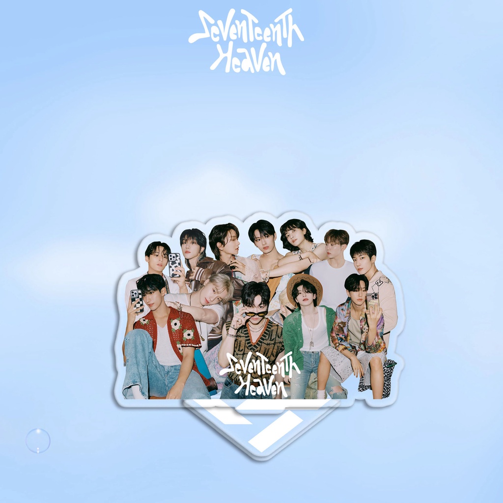 Giá Đỡ album Ảnh 17 Ô Trưng Bày Nhóm Nhạc kpop seventeen