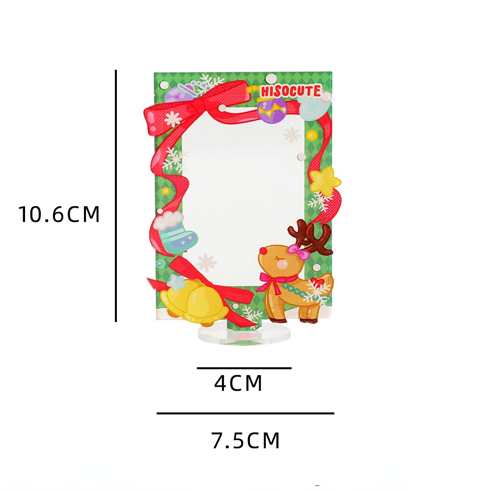 Khung Ảnh Ba inch Bằng acrylic Để Bàn Trang Trí Giáng Sinh