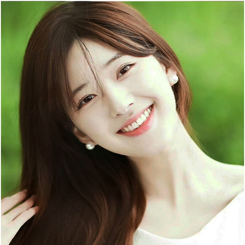 Khuyên tai AHELLOGIRL ngọc trai phong cách Hàn Quốc đơn giản cho nữ